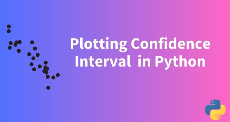 Plotting Confidence Interval In Python Stataiml